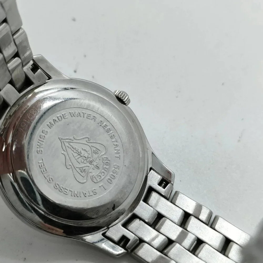 Gucci Watch 5500L 27mm Women's Whites X Silver 140-081925 - Picture 8 of 9